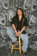 Johnnie Robbie - On a Stool (8x10)