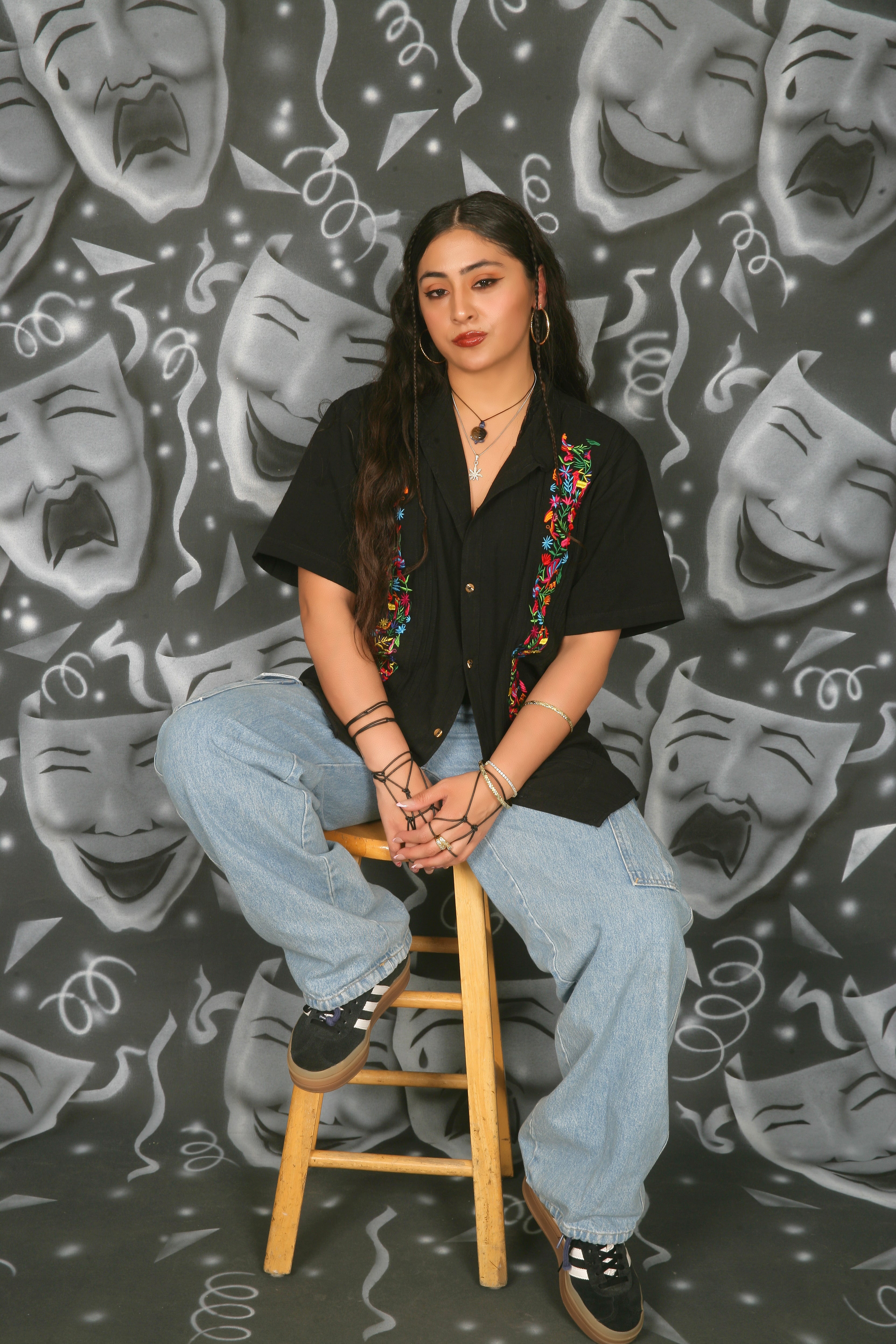 Johnnie Robbie - On a Stool (8x10)