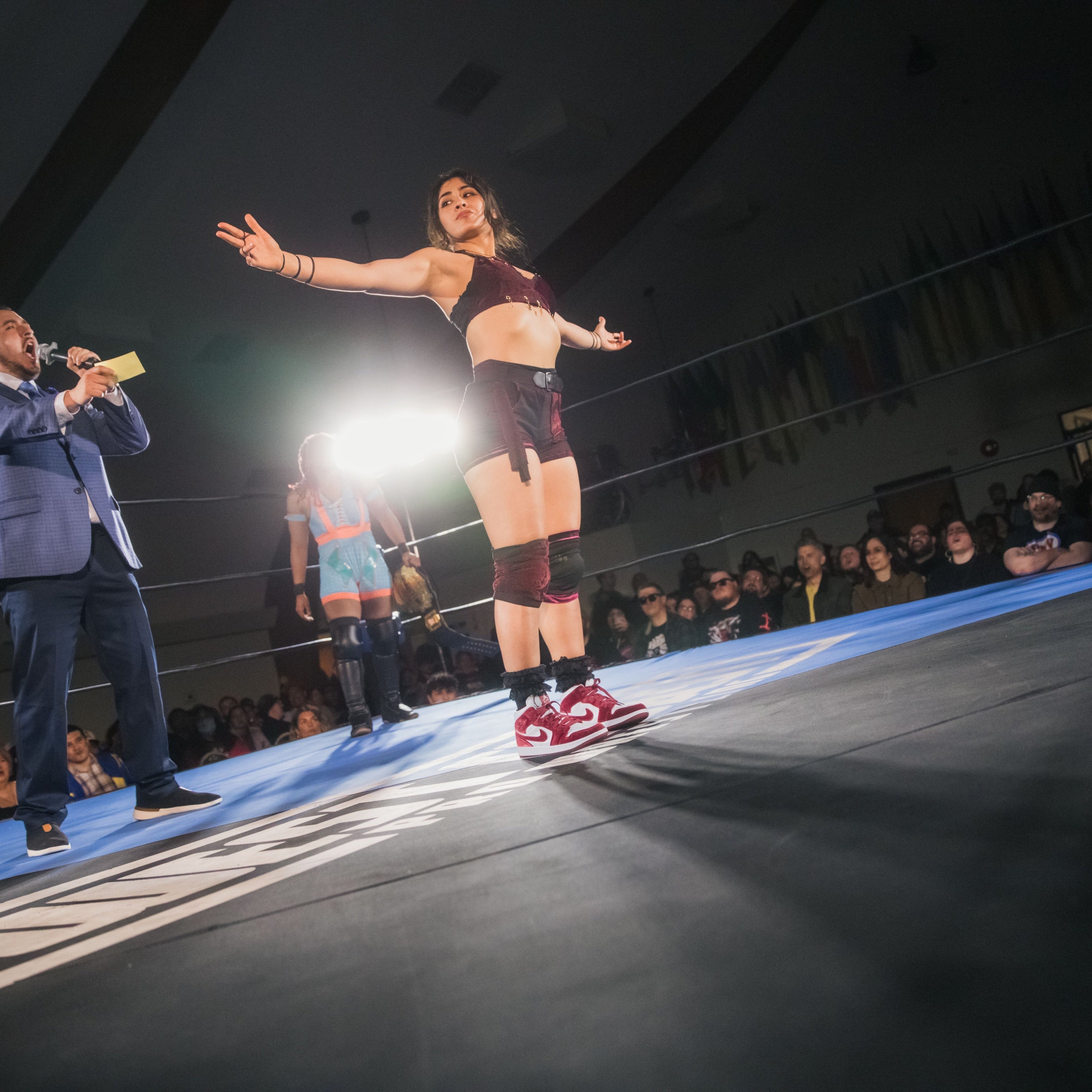 Johnnie Robbie - Standing in the Middle of the Ring (8x10)