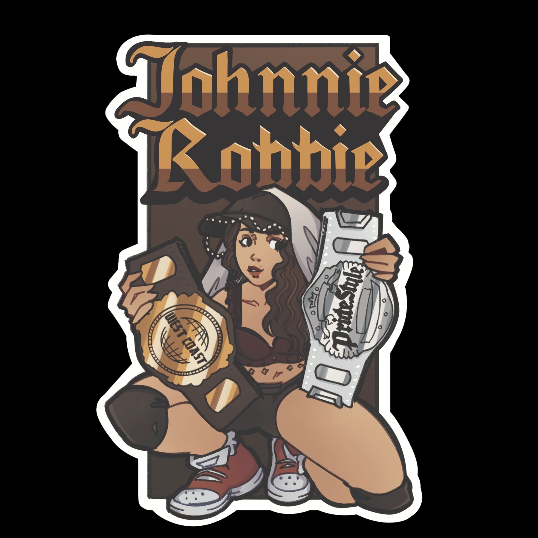 Johnnie Robbie – Signature Edition Die-Cut Vinyl Sticker